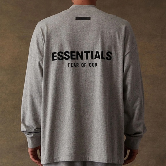 NEW WITH TAGS - Essentials Fear Of God Dark Oatmeal Long Sleeve T-Shirt
96 - Picture 4 of 7